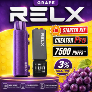 RELX悅刻電子煙積木Greator 抛棄式7500口