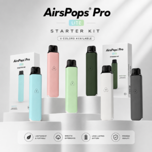 正版 AIRSCREAM AirsPops Pro LITE 氣泡 電子煙 電子菸